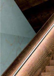 Application image for handrail lighting