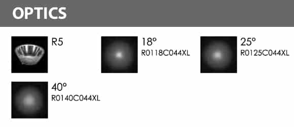 LED Landscape Focus & Spot Light - R3BG0126 - Optics