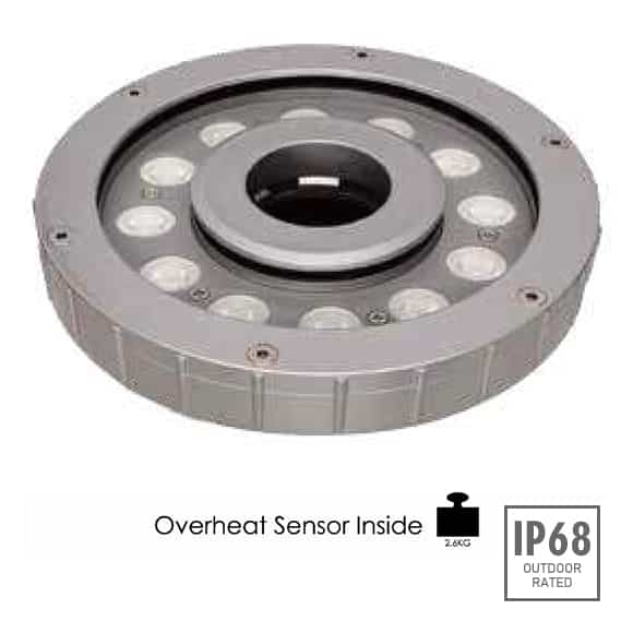 LED Recessed Fountain Light - B4E1256 - Image