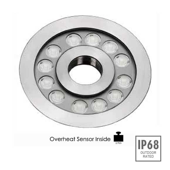 LED Recessed Fountain Light - B4TB1257 - Image