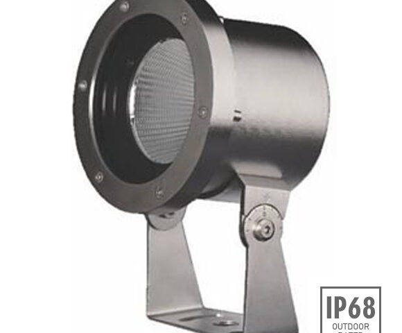 Underwater landscape spotlight for aqua park lighting, indoor water park, underwater night lights and backyard pond illumination