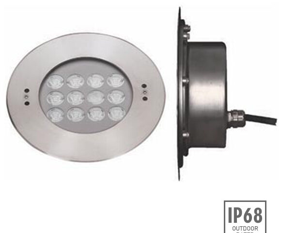 Submersible pond lights for pond lighting applications, aquarium lighting with In-built overheat sensor and rust proof housing