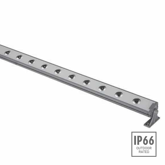 LED linear lighting fixtures for highlighting building exteriors, commercial industrial lighting, indirect lighting and LED lighting system