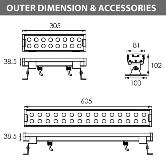 B6P1618-B6P3018 - Diamension