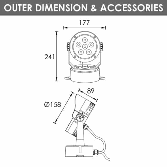 RGB Lights - FB3BDM0619 - Dia