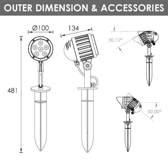 RGBW Lights - FB3BQB0619 - Dia