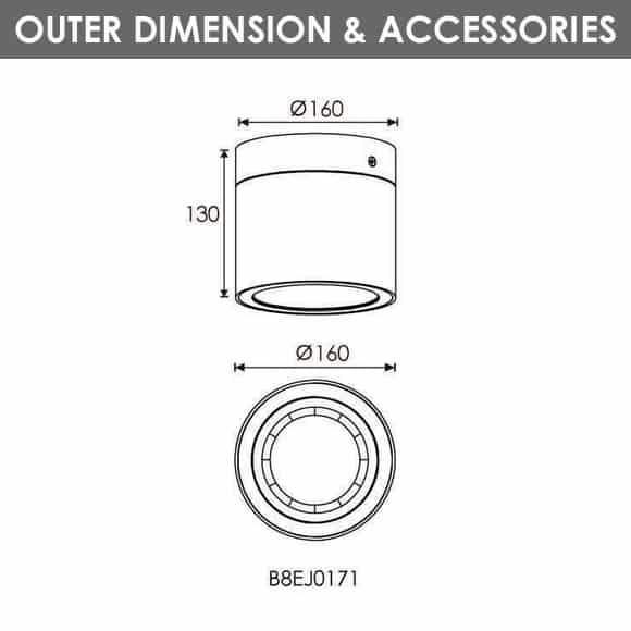 Wall Lights - B8EJ0171 - Dia