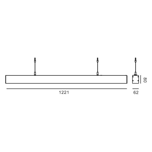 LED Linear Lights - FS8001 - Dia