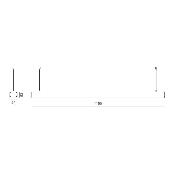 LED Linear Lights - FS8028 - Dia