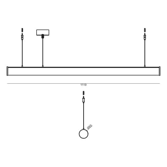 LED Linear Lights - FS8037 - Dia