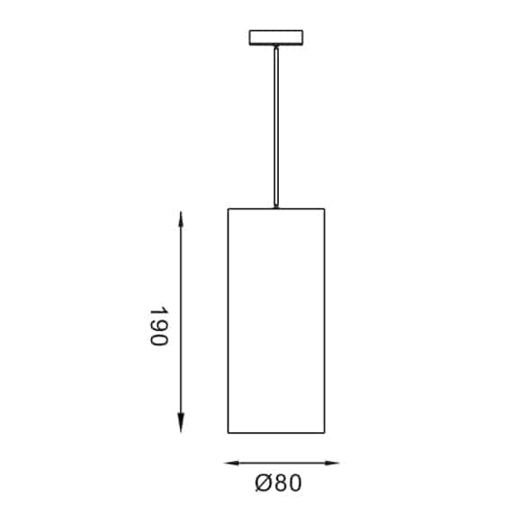 LED Pendant Lamp -FS3025-18 - Dia