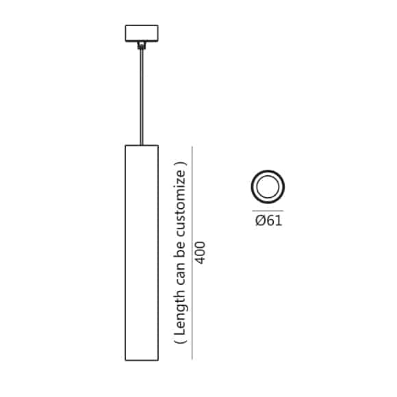 LED Pendant Lamp -FS3036-15 - Dia