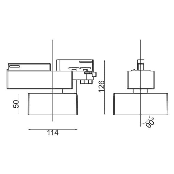 LED Track Lights - FS1078A-30 - Dia