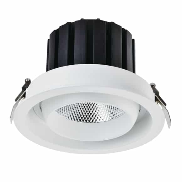 Recessed LED grille lights with high lumens & 30W power. IP40 rating, Dimmable/non-dimmable, AC100-240V driver, multiple CCT available