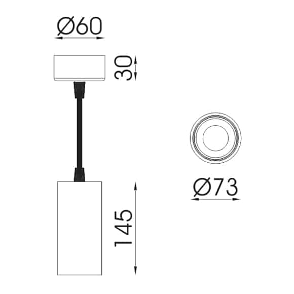 LED Pendant Lights - FS3040A-24 - Dia