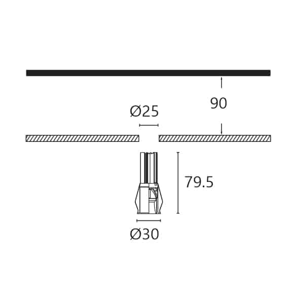 LED Ceiling Downlights - FS1090-07 - Dia