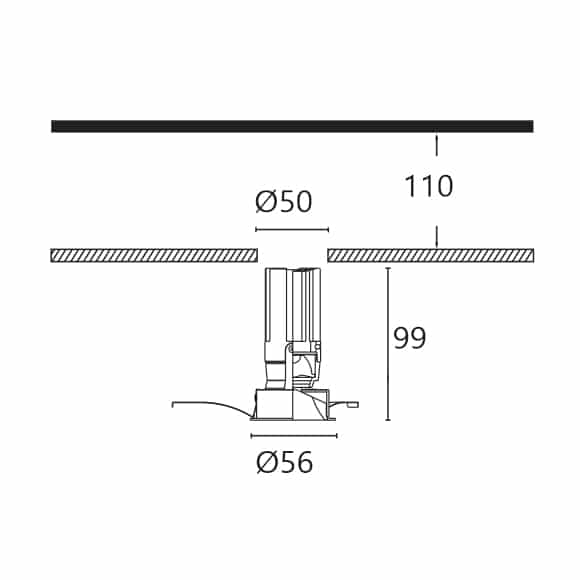 LED Ceiling Downlights - FS1091-10 - Dia