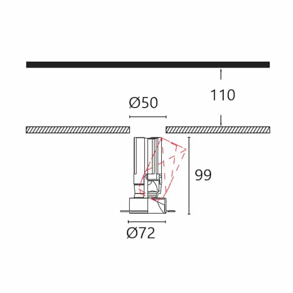 LED Ceiling Downlights - FS1092A-10 - Dia