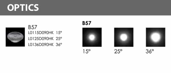 In-ground COB Light - B2KFR0176 Optics