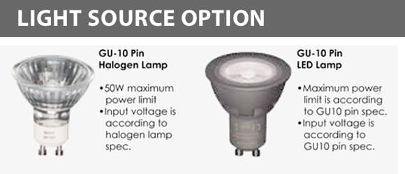 LED Focus Light - D3FUM0110 - D3FUB0110 Optics