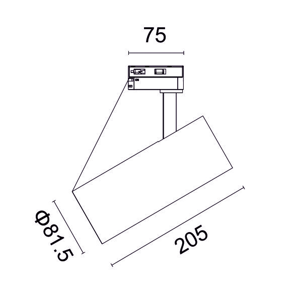 Dimension LED Track Light