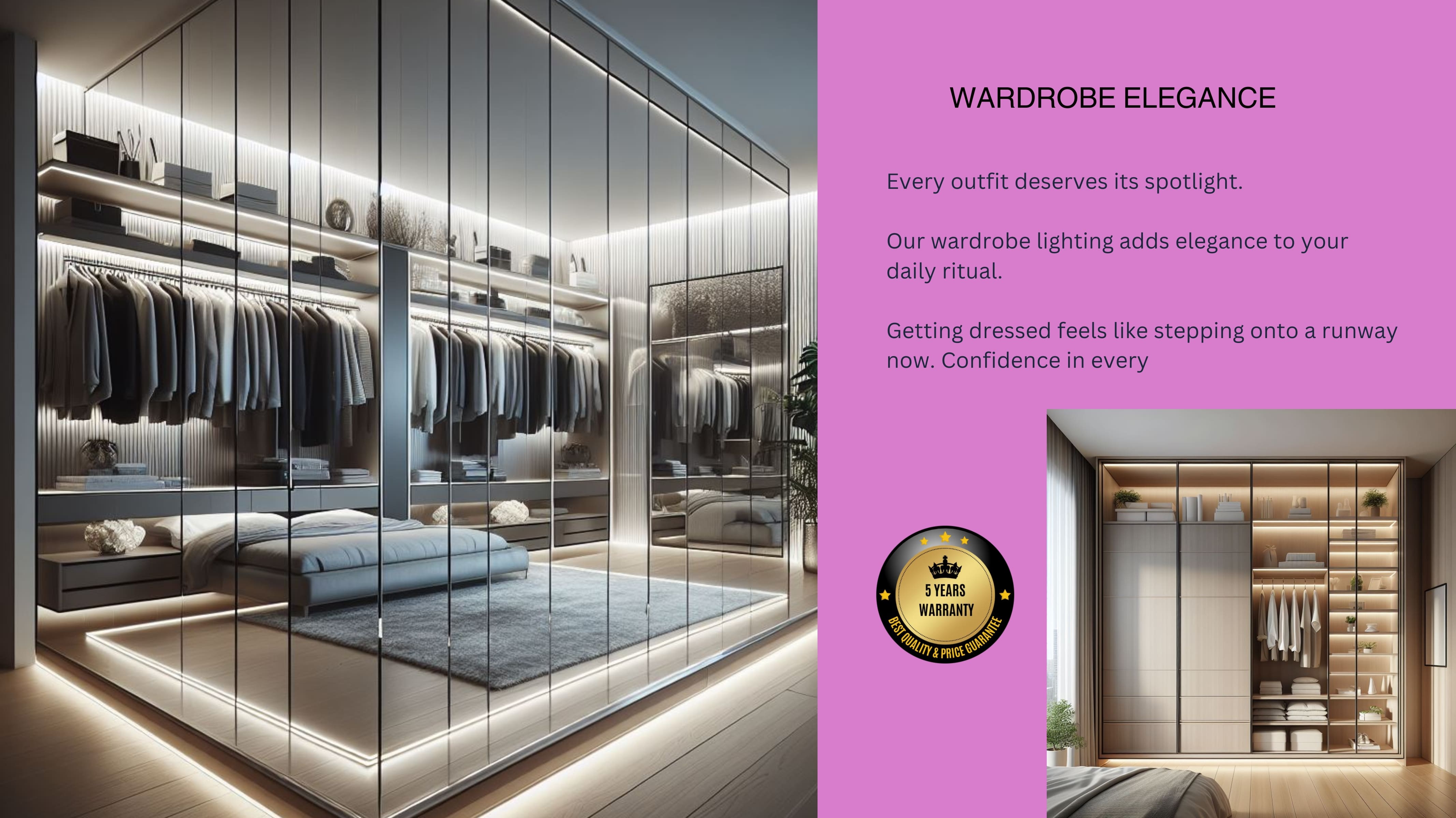 RHEA - Wardrobe Lighting